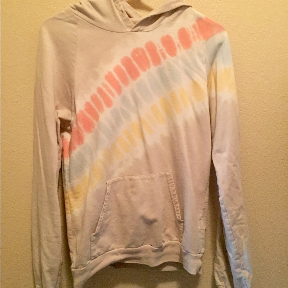 American Apparel tie-dye hoodie